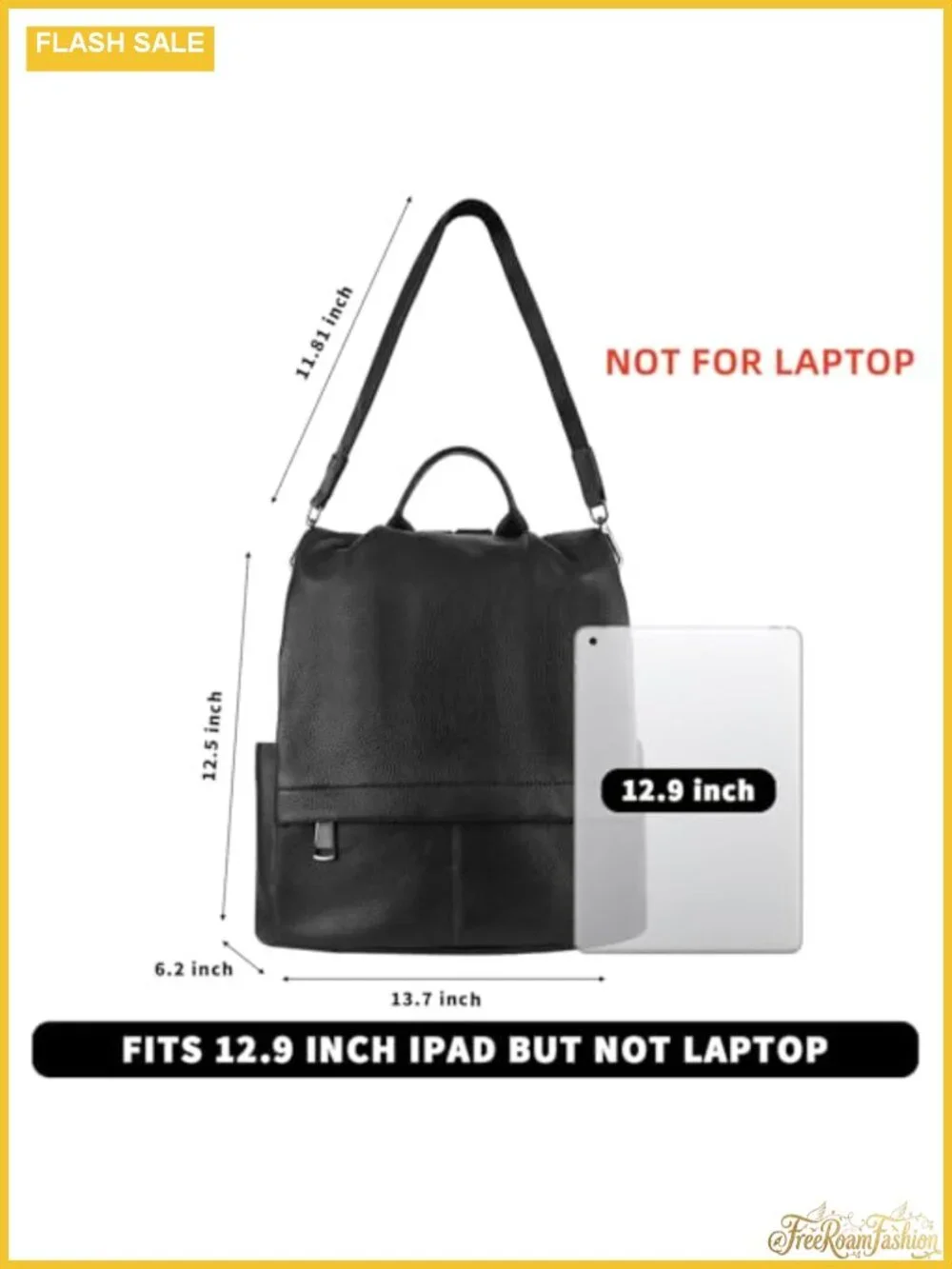 Genuine Leather Anti-Theft Backpack Purse for Women Convertible Daypack